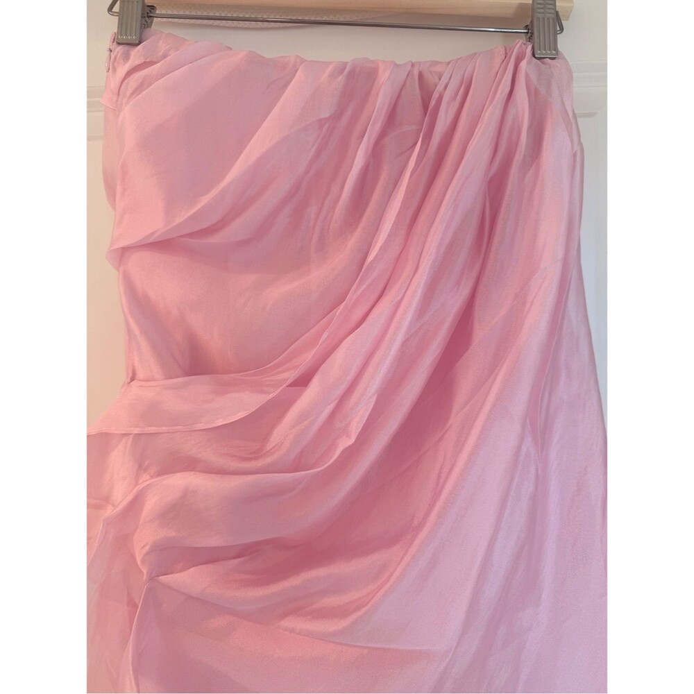 Revolve The Garment Gillian gown Strapless Pink Maxi Dress, US4/UK8 - Picture 11 of 14